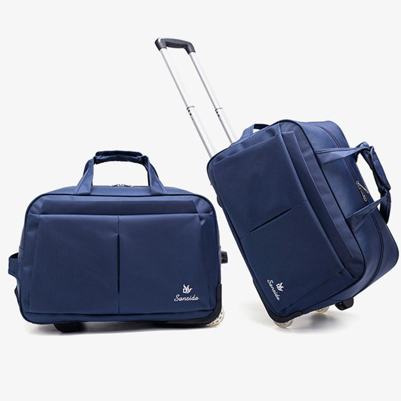 Custom Folding Wheeled Travel Bag view 2