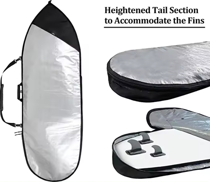 Custom Padded Surfboard Travel Bag view 3