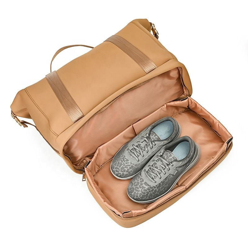 Custom Neoprene Shoe-Compartment Travel Bag view 5