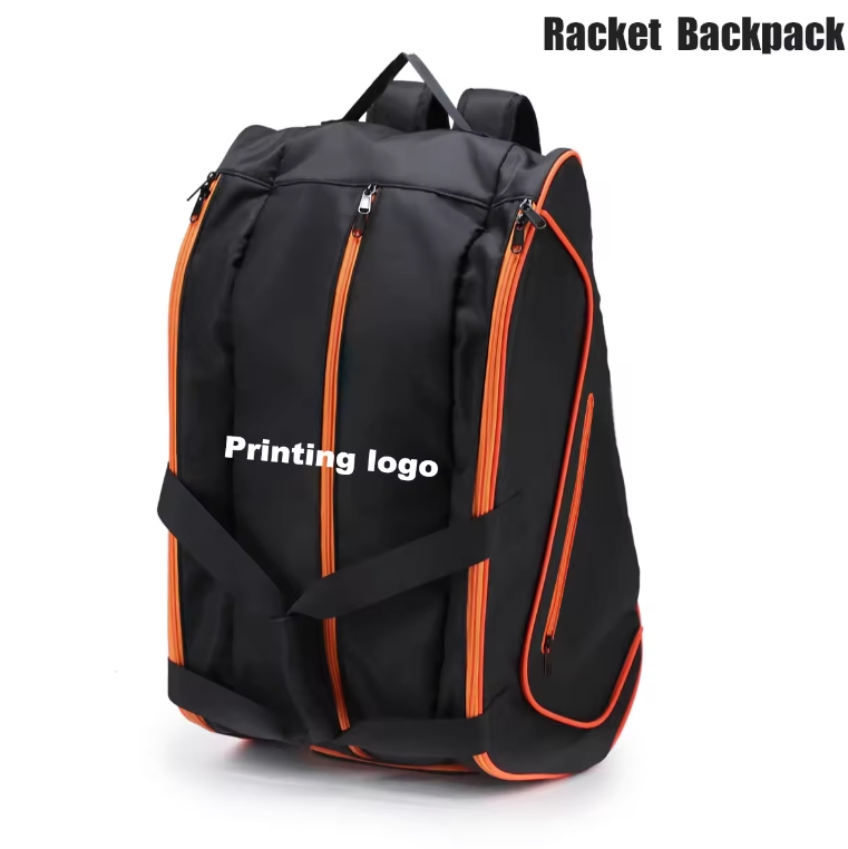 Custom 4-Racket Pickleball Backpack view 2