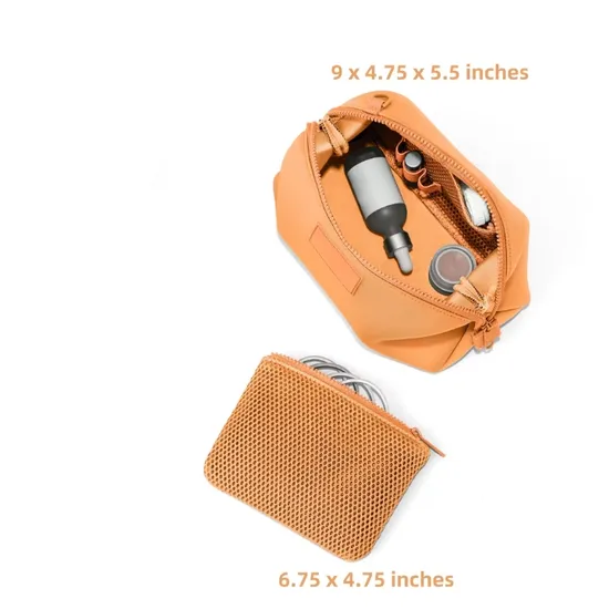 Custom neoprene cosmetic pouch product view 4