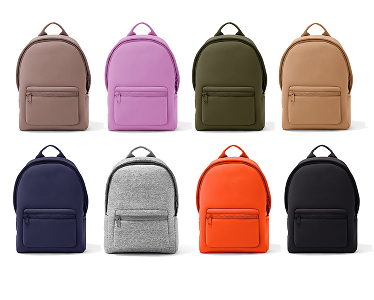 Custom Women's Neoprene Laptop Backpack view 6