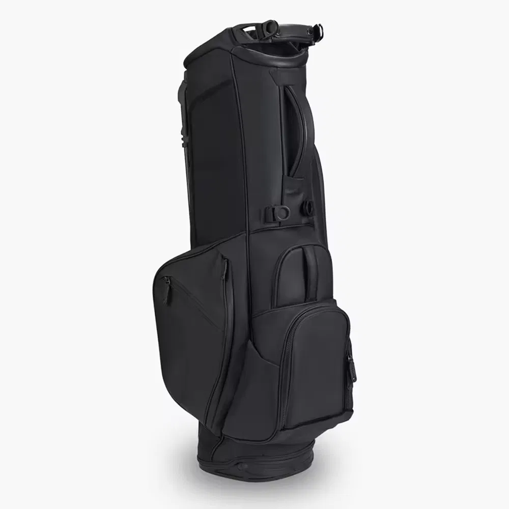 Custom Leather Sunday Golf Stand Bag view 2